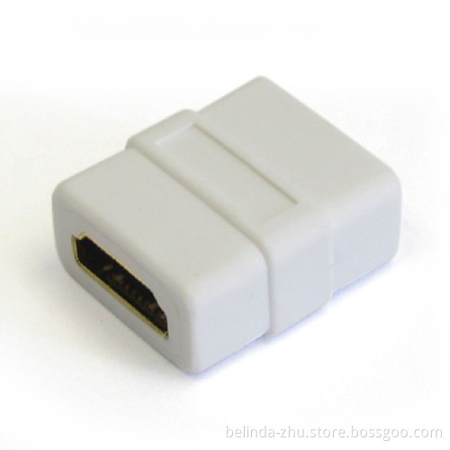 HDMI Female to HDMI Female Adapter/Connector/Coupler White Color